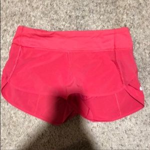 Lululemon Speed Shorts